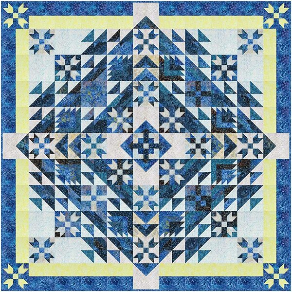Cozy Quilt Designs Bel Canto Coda Quilt Pattern Riley Blake Designs